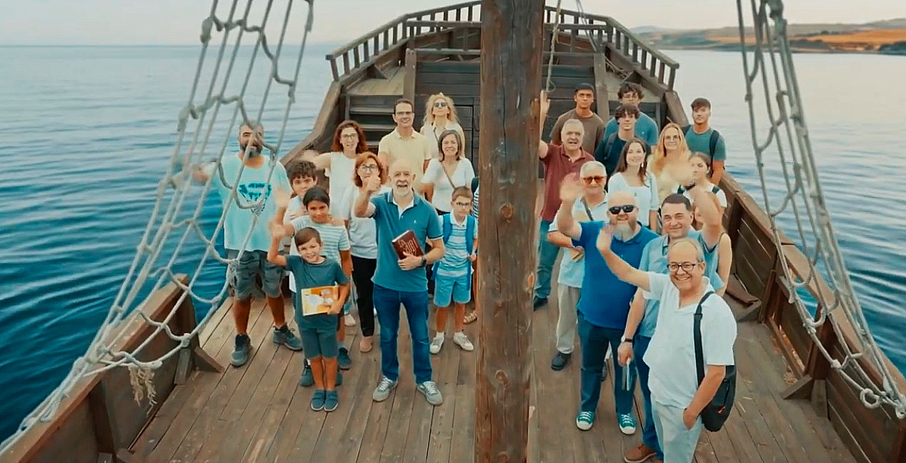 Ivanrey acoge la grabación del nuevo vídeo promocional de las clases de Religión en la región
