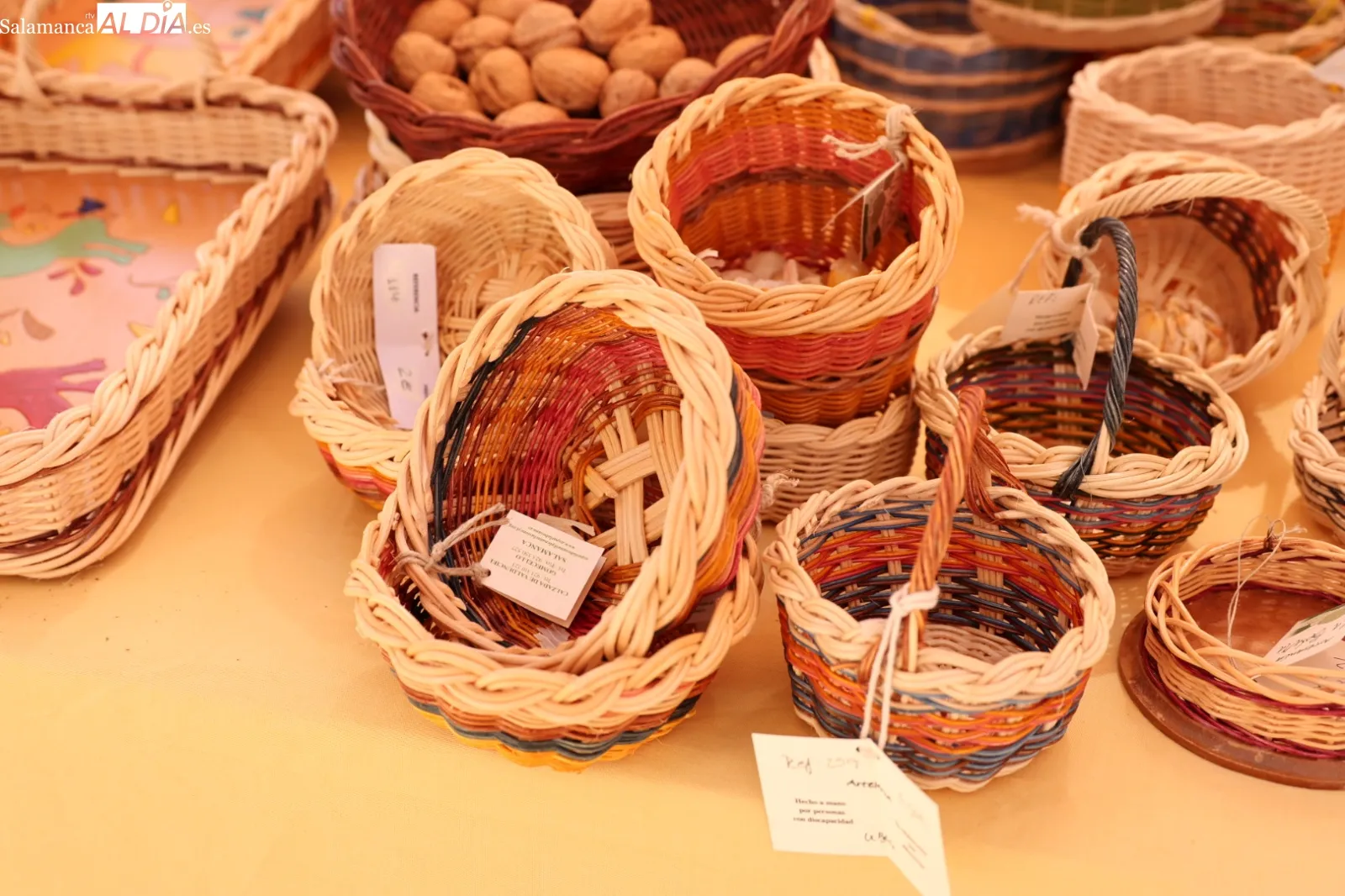 Taller de cestería en La Fuente de San Esteban: plazas