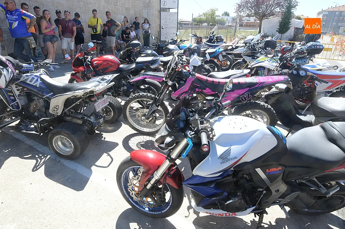 Concentración motos Ciudad Rodrigo