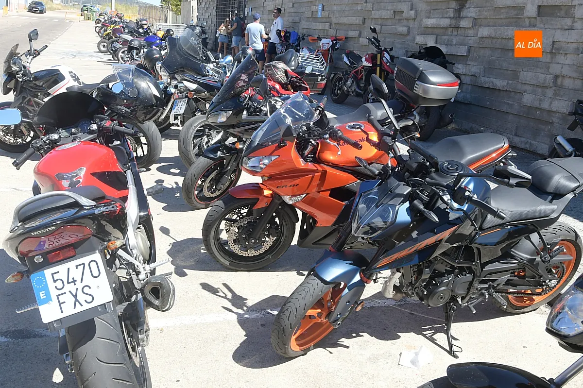 Concentración motos Ciudad Rodrigo