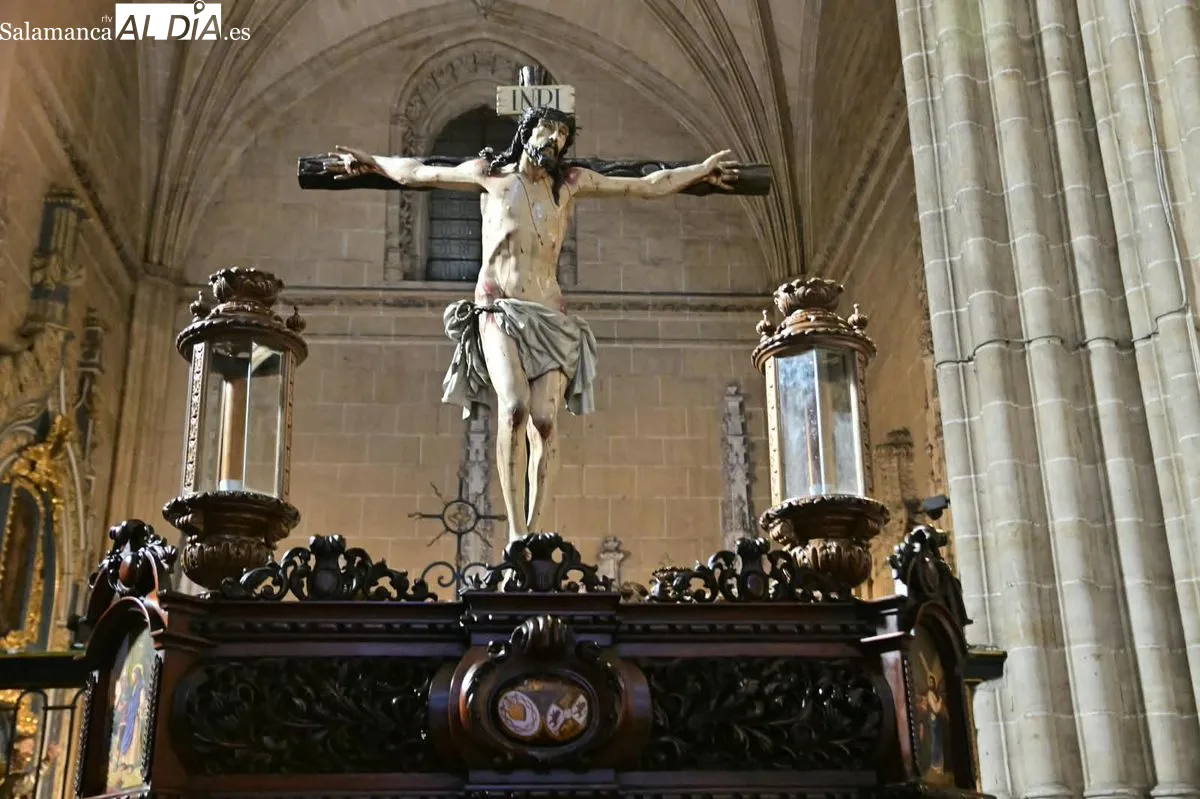 Inauguación en la Catedral de Salamanca de la exposición extraordinaria 'Vía Áurea'. Foto SALAMANCArtv AL DÍA