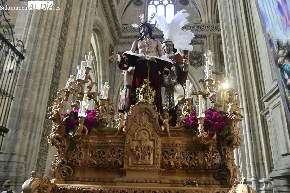 Inauguación en la Catedral de Salamanca de la exposición extraordinaria 'Vía Áurea'. Foto SALAMANCArtv AL DÍA