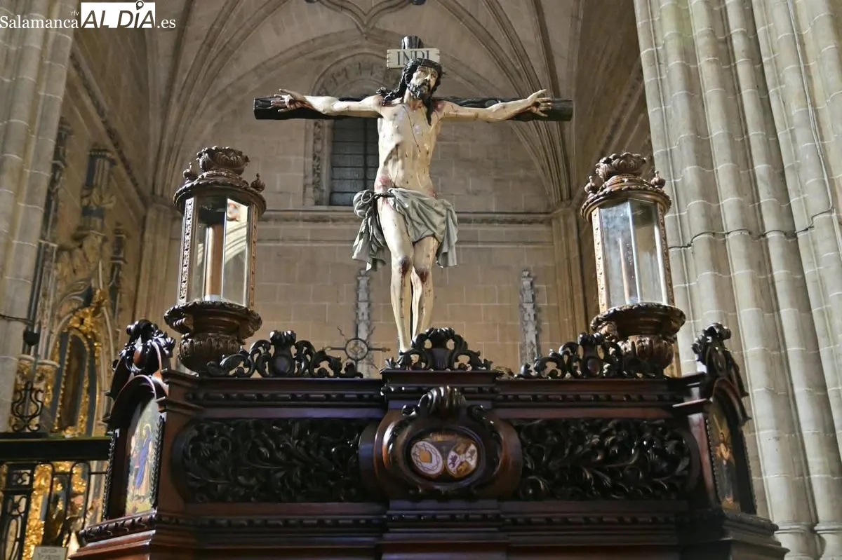 Inauguación en la Catedral de Salamanca de la exposición extraordinaria 'Vía Áurea'. Foto SALAMANCArtv AL DÍA