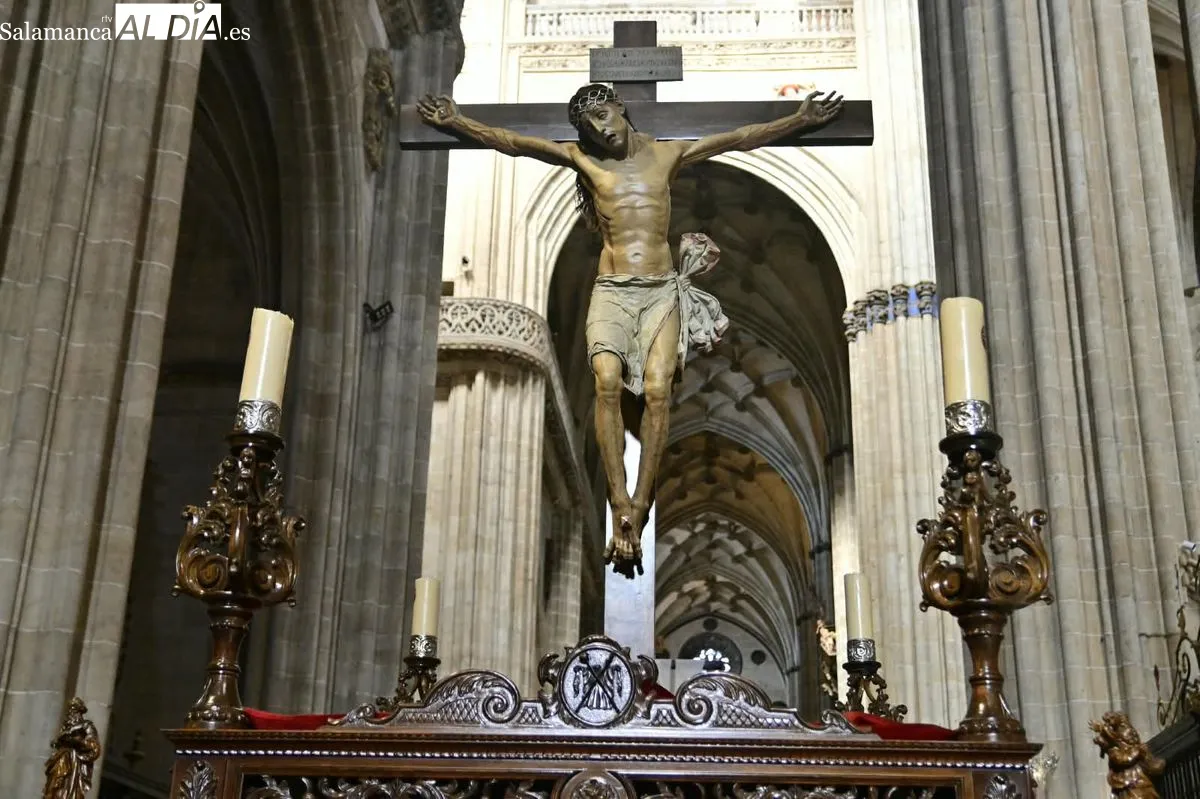 Inauguación en la Catedral de Salamanca de la exposición extraordinaria 'Vía Áurea'. Foto SALAMANCArtv AL DÍA