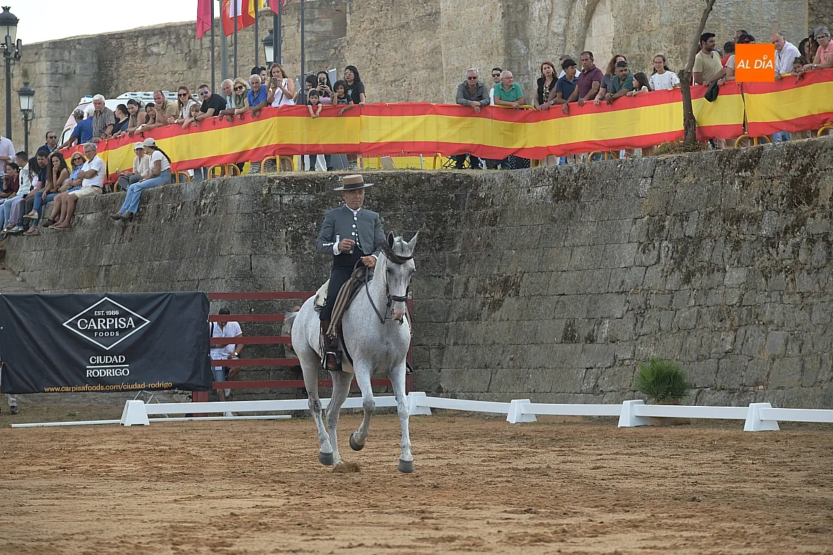 Ciudad Rodrigo ha celebrado las pruebas de doma vaquera de su 25.ª Feria del Caballo