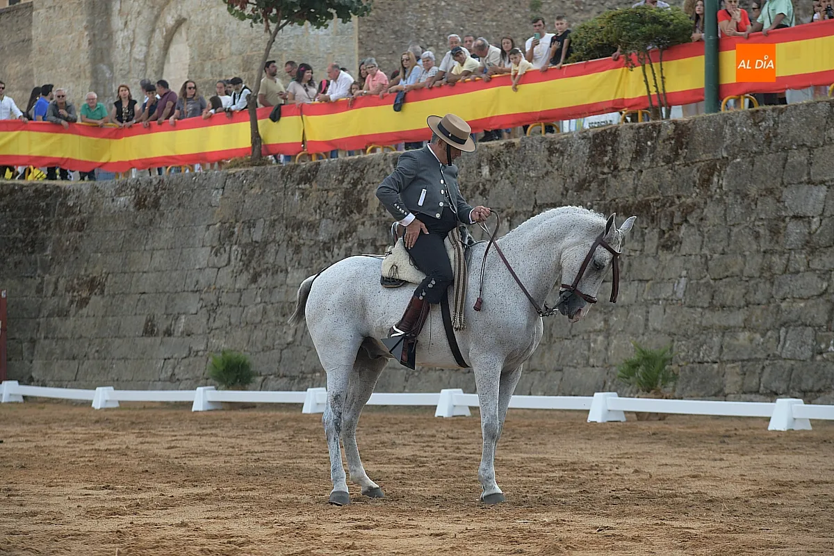 Ciudad Rodrigo ha celebrado las pruebas de doma vaquera de su 25.ª Feria del Caballo