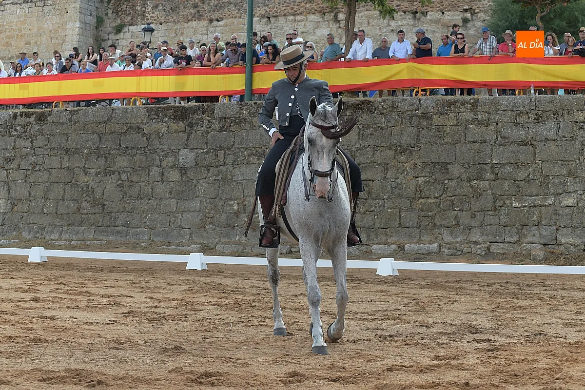 Ciudad Rodrigo ha celebrado las pruebas de doma vaquera de su 25.ª Feria del Caballo