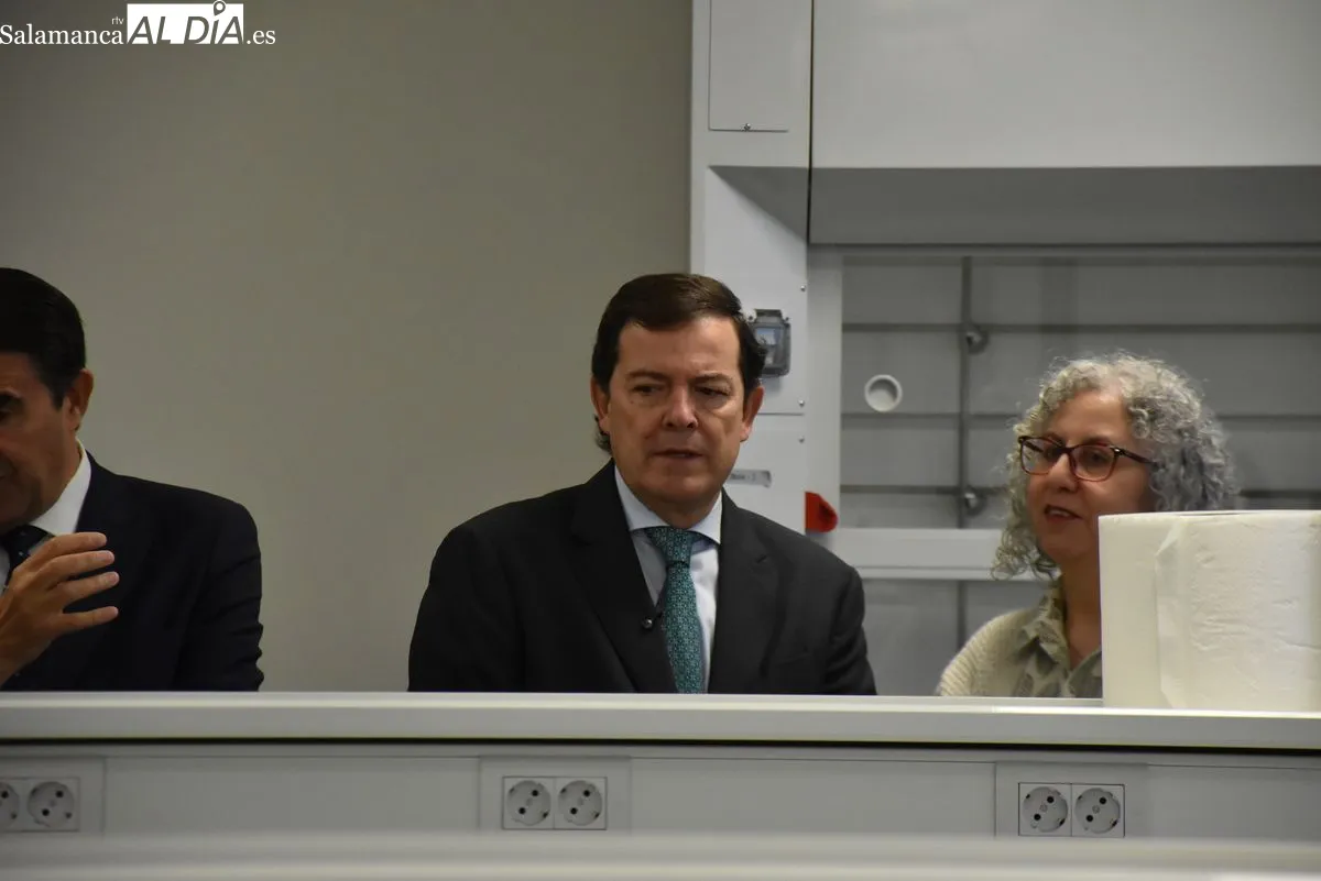 Visita de Alfonso Fernández Mañueco a la nueva Facultad de Veterinaria de la USAL | FOTOS: Miguel González