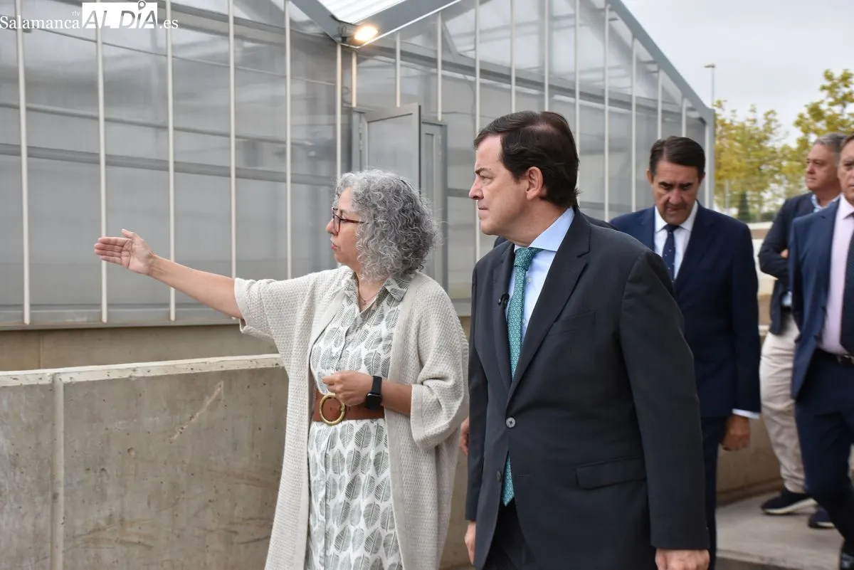 Visita de Alfonso Fernández Mañueco a la nueva Facultad de Veterinaria de la USAL | FOTOS: Miguel González