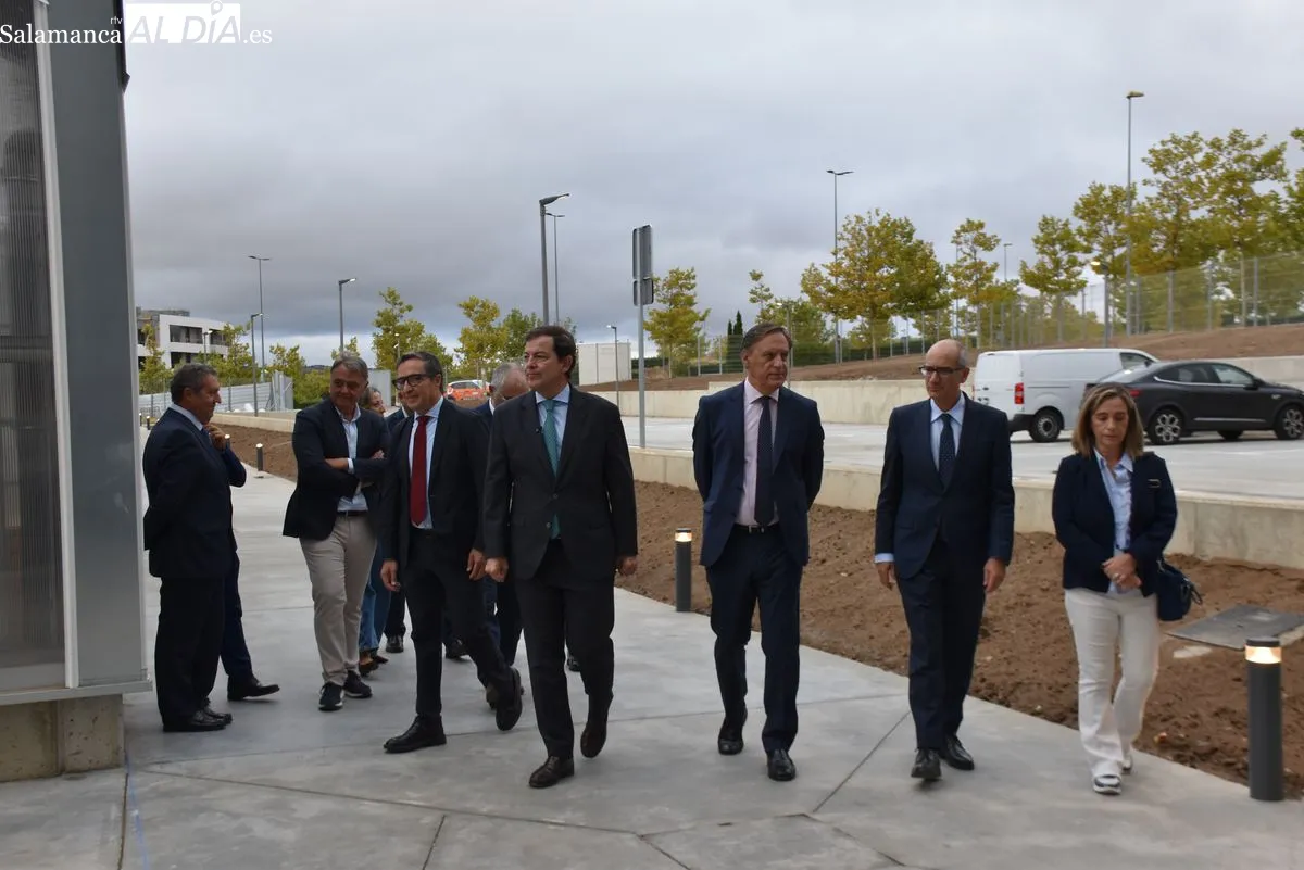 Visita de Alfonso Fernández Mañueco a la nueva Facultad de Veterinaria de la USAL | FOTOS: Miguel González