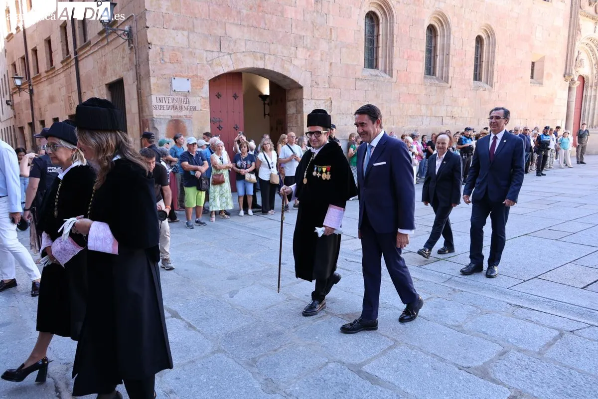 La Universidad de Salamanca ha inaugurado el curso académico 2026-2027 anunciando una ambiciosa expansión internacional. Foto David Sañudo