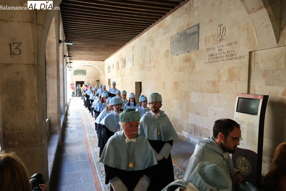 La Universidad de Salamanca ha inaugurado el curso académico 2026-2027 anunciando una ambiciosa expansión internacional. Foto David Sañudo