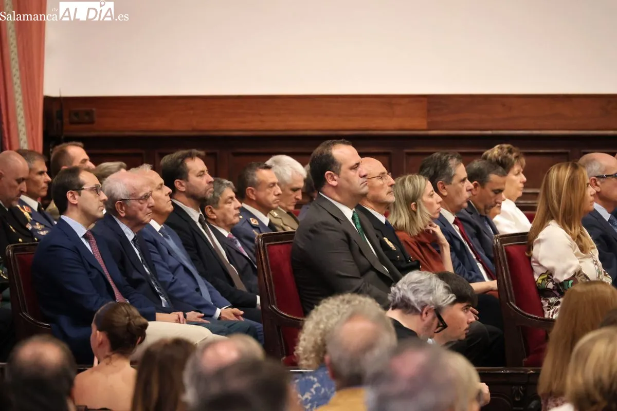 La Universidad de Salamanca ha inaugurado el curso académico 2026-2027 anunciando una ambiciosa expansión internacional. Foto David Sañudo