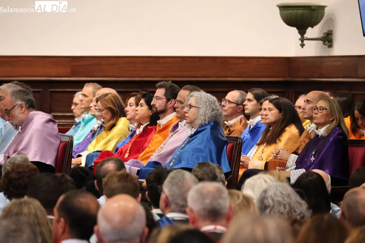 La Universidad de Salamanca ha inaugurado el curso académico 2026-2027 anunciando una ambiciosa expansión internacional. Foto David Sañudo