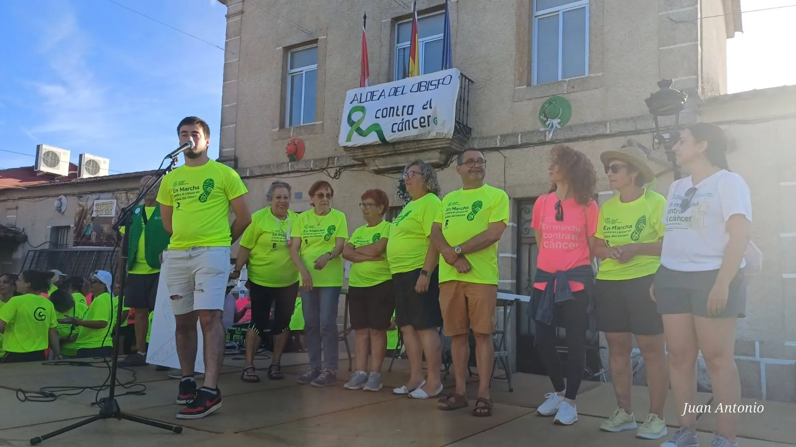 Foto 3 - La deportividad y solidaridad de la III Marcha contra el C&aacute;ncer de Aldea del Obispo logra recaudar 11.300 euros