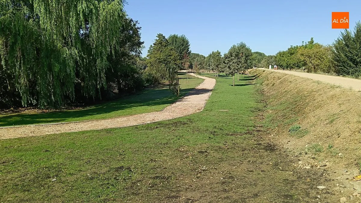 Obras adecuación Alameda La Moretona