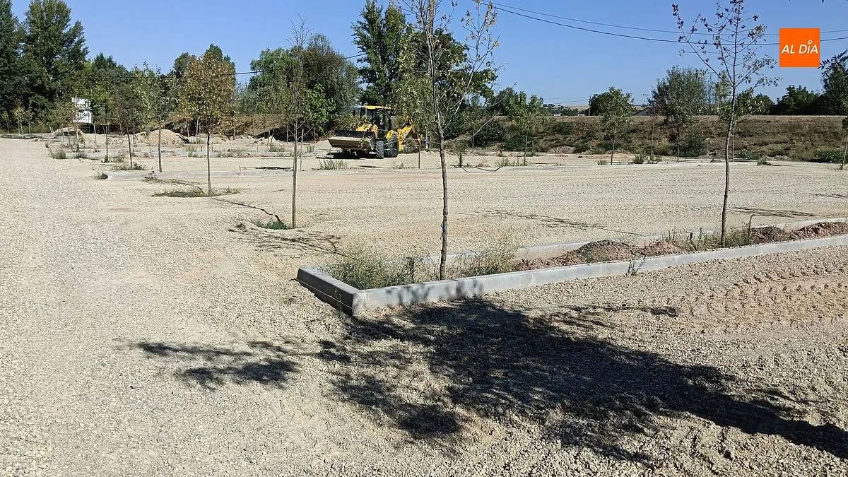 Obras adecuación Alameda La Moretona