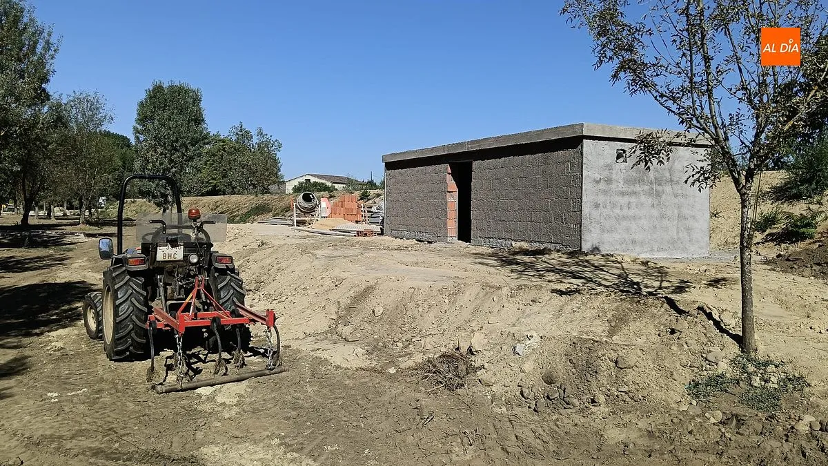 Obras adecuación Alameda La Moretona