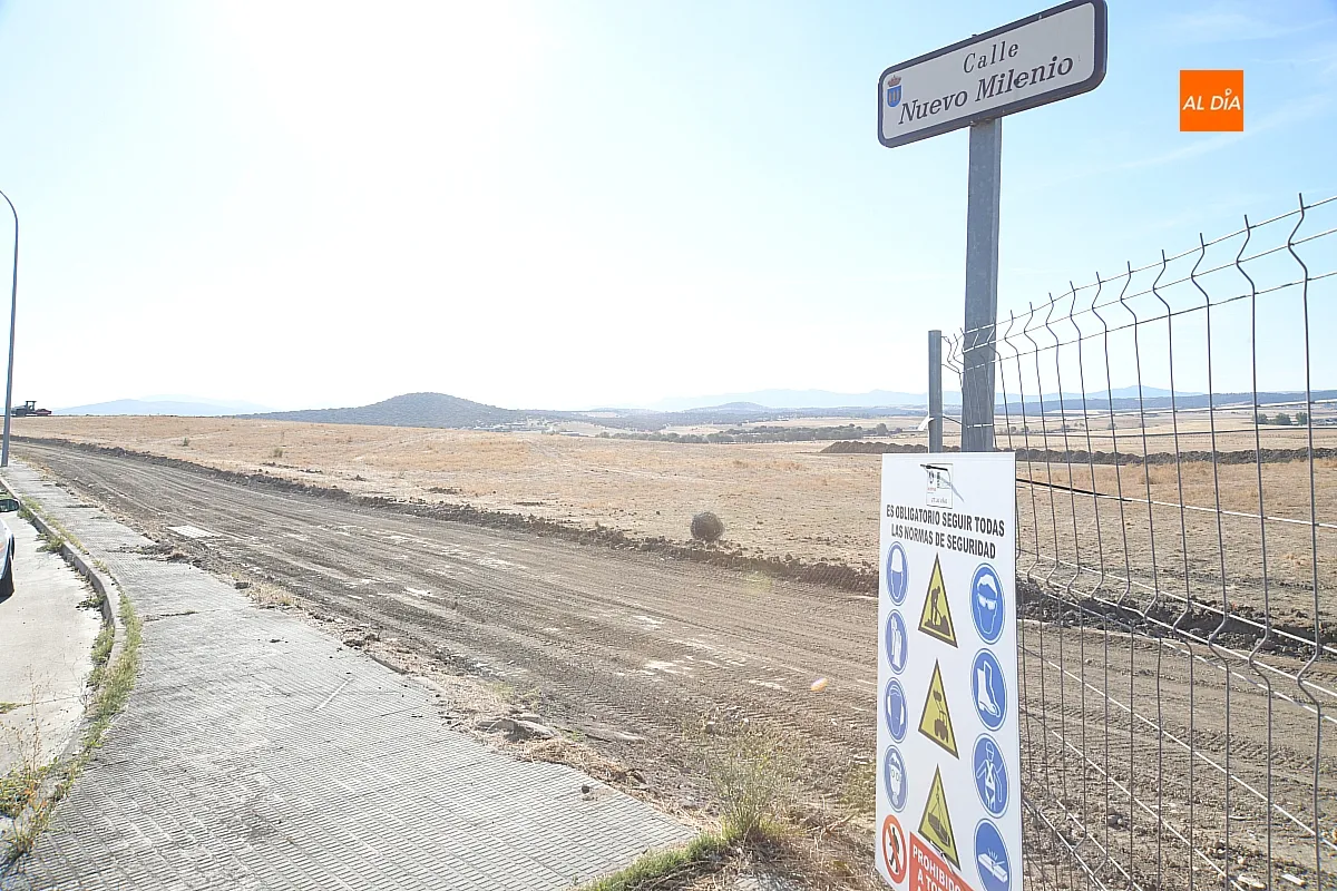 Obras ampliación polígono industrial Las Viñas