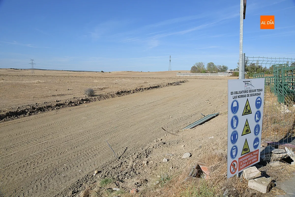 Obras ampliación polígono industrial Las Viñas