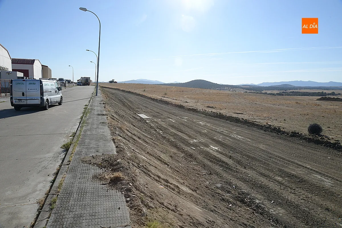 Obras ampliación polígono industrial Las Viñas