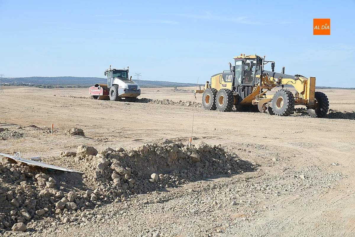 Obras ampliación polígono industrial Las Viñas