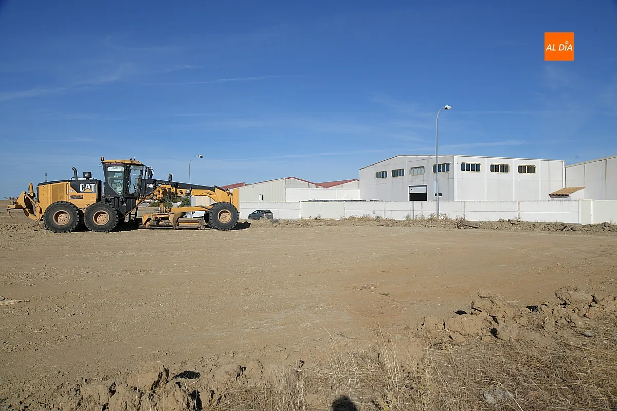 Obras ampliación polígono industrial Las Viñas