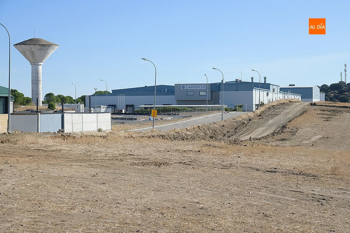 Obras ampliación polígono industrial Las Viñas