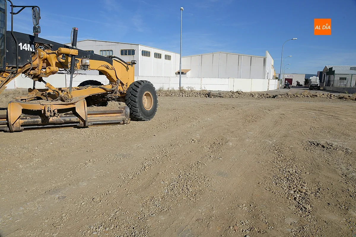 Obras ampliación polígono industrial Las Viñas