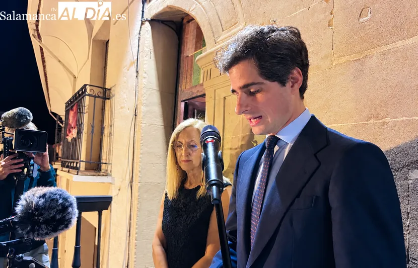 Pregón de fiestas de Alba de Tormes por el duque de Huéscar