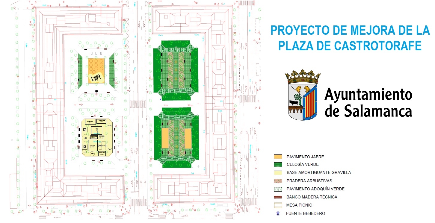 El Ayuntamiento licita por 195.000 euros la mejora de la plaza de Castrotorafe