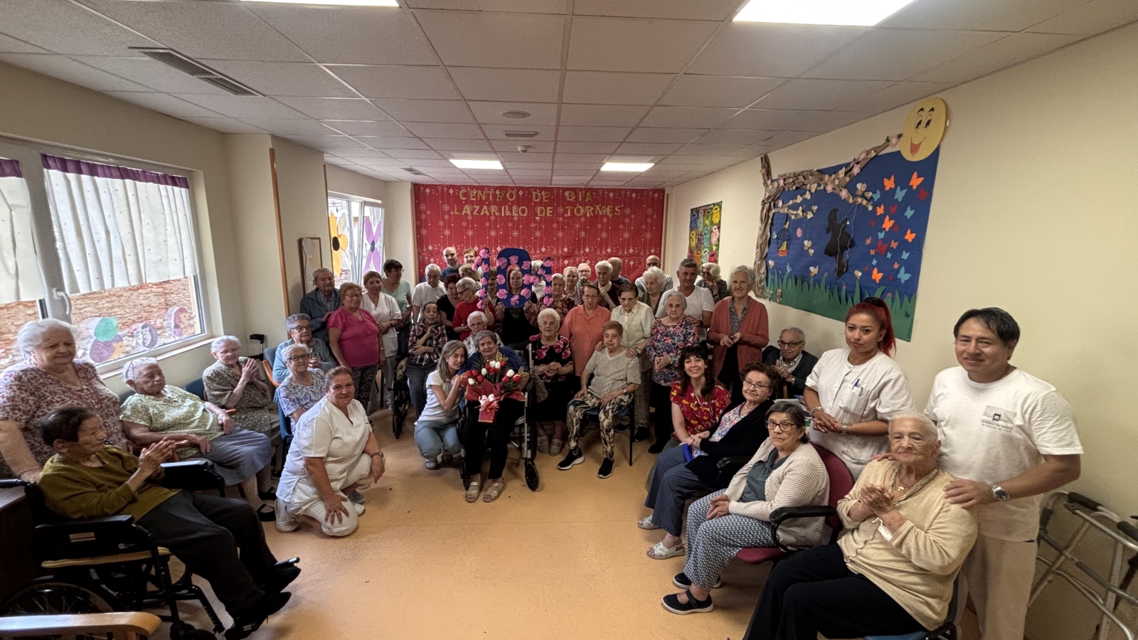 Felipa Pavón celebra sus 101 años rodeada de cariño y afecto