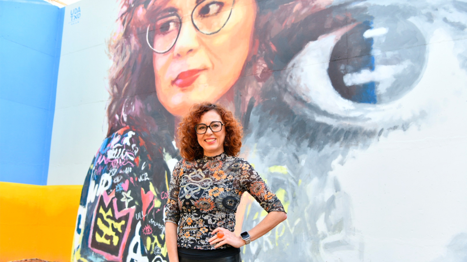La investigadora de la USAL homenajeada en Valencia con un mural