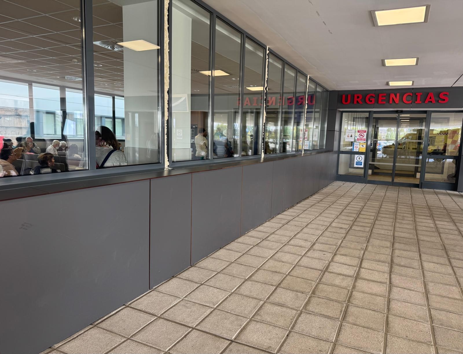 Urgencias estrena la nueva sala de espera ampliada en el hospital