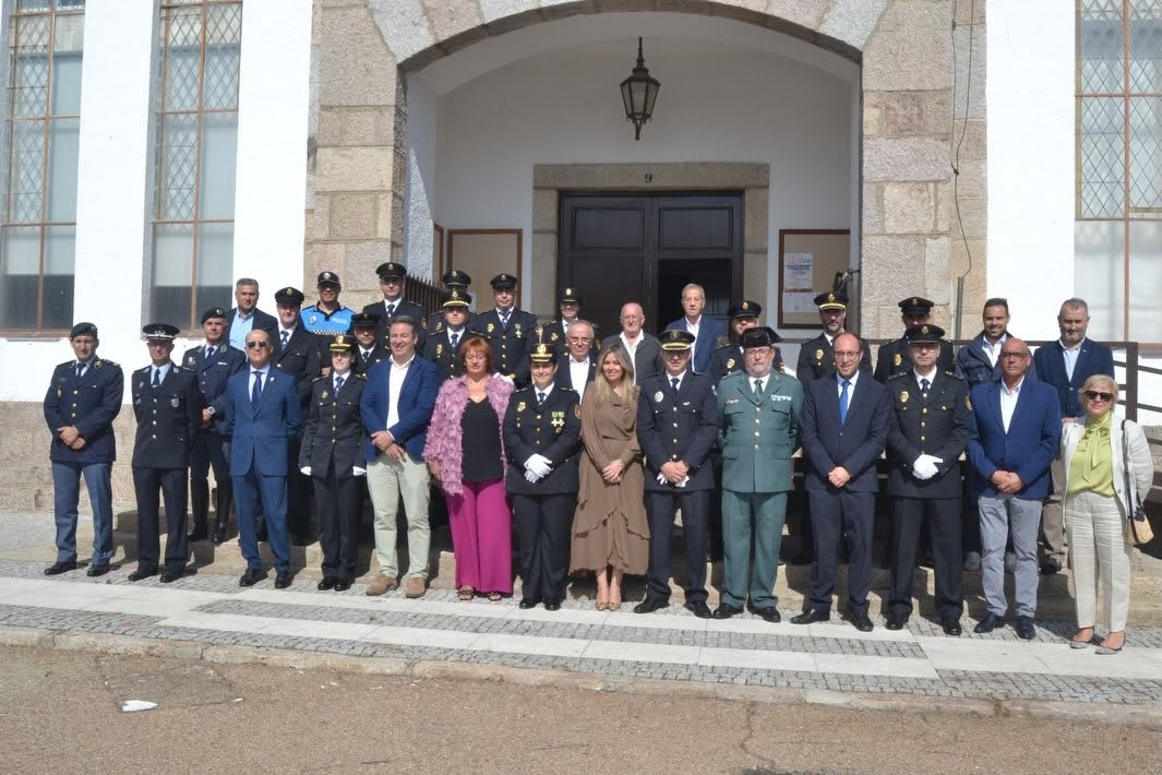 Policía Nacional y Policía Local celebran en Fuentes de Oñoro el Día de los Ángeles Custodios