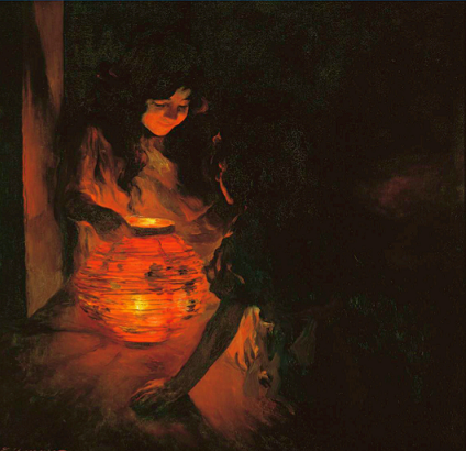 Si los faroles brillaran. Dylan Thomas  