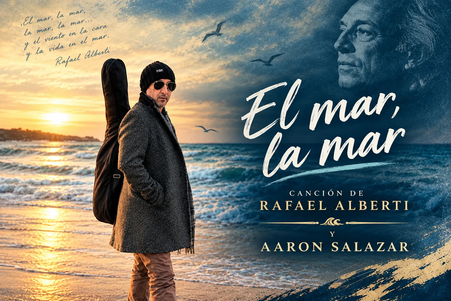 Aarón Salazar estrena disco con poemas de la Generación del 27