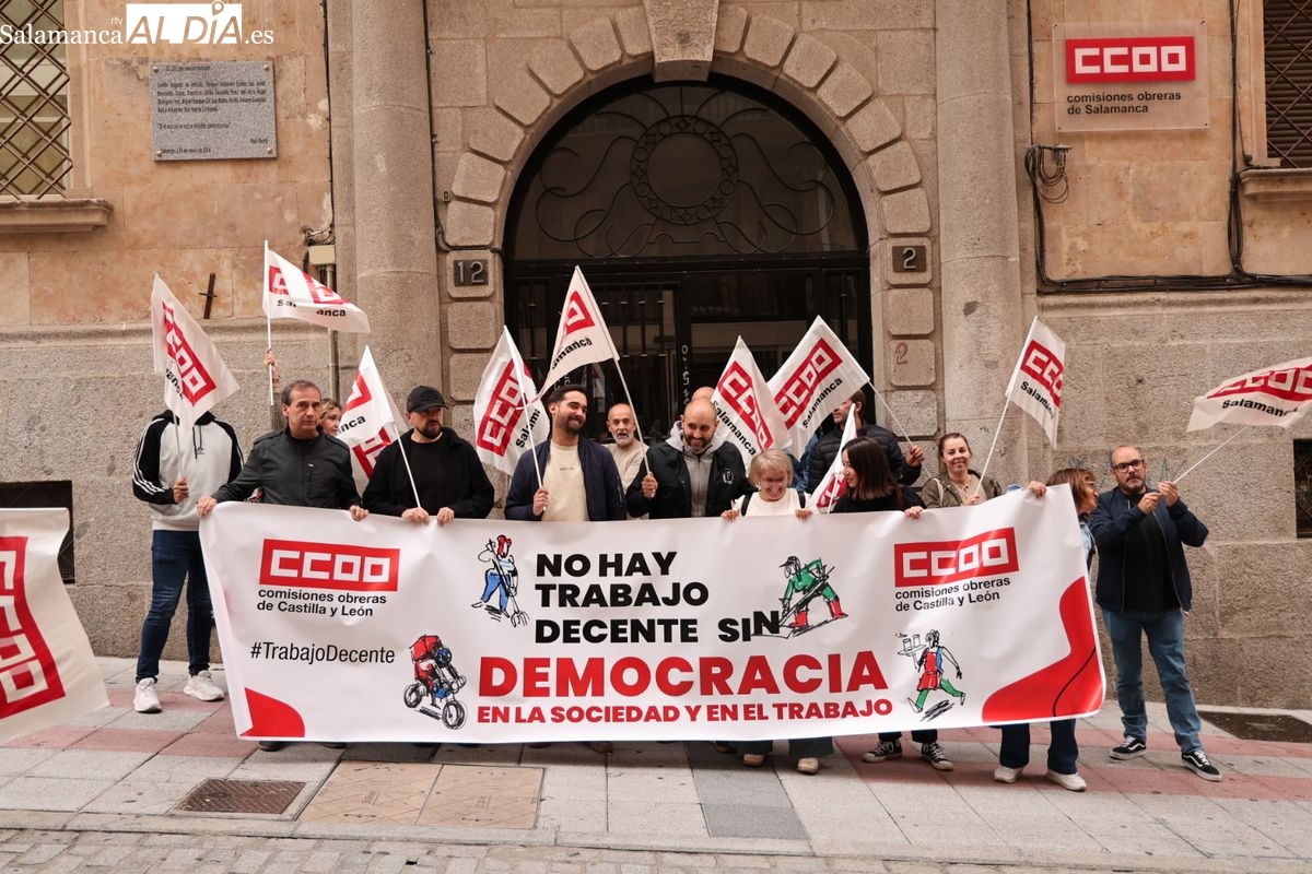 CCOO denuncia que el alquiler se lleva más del 60 % del salario en Salamanca