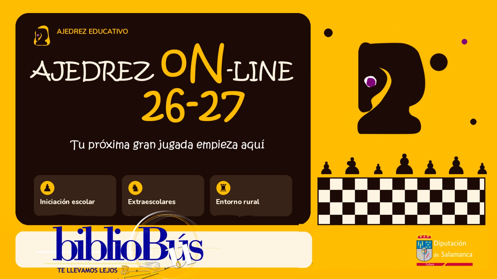 Jaque mate a las distancias: 17 colegios salmantinos se unen al ajedrez digital