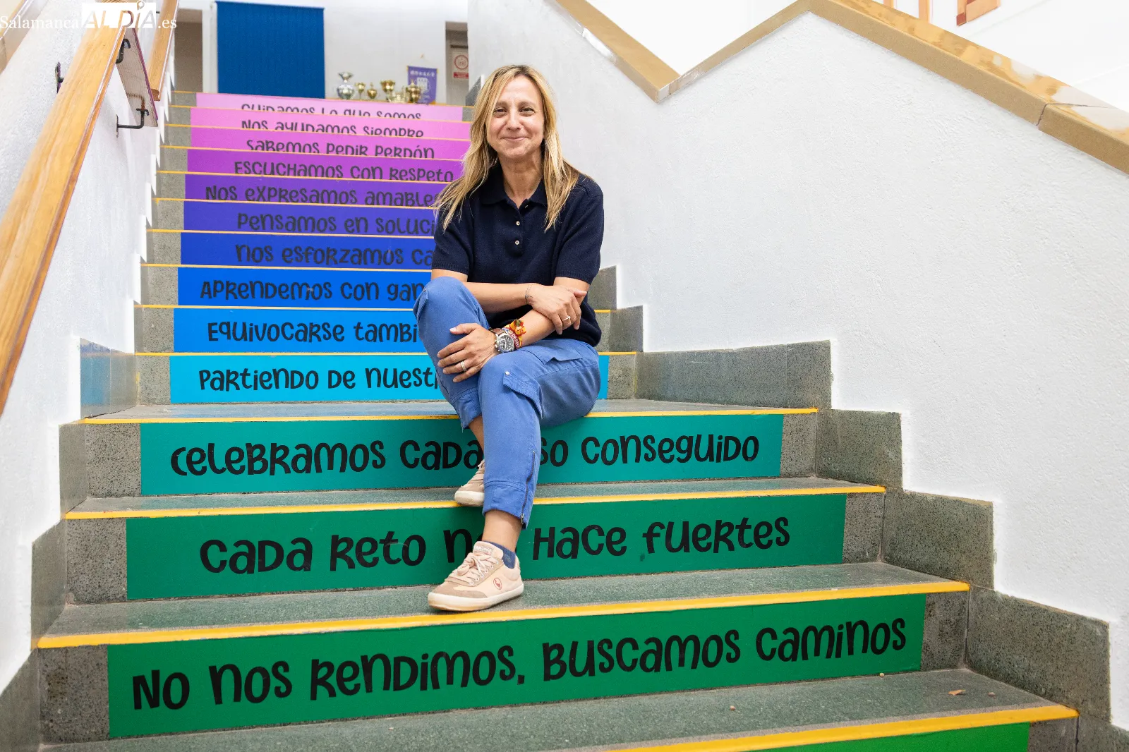 CEIP Campo Charro: Olga Alonso analiza la educación