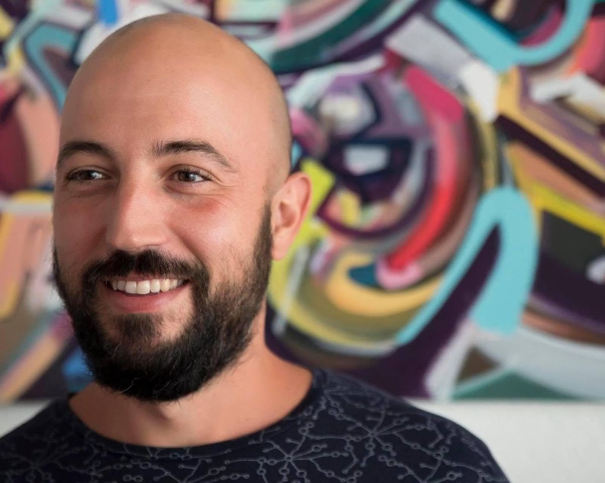 El grafitero salmantino Daniel Martín gana un concurso en Cádiz