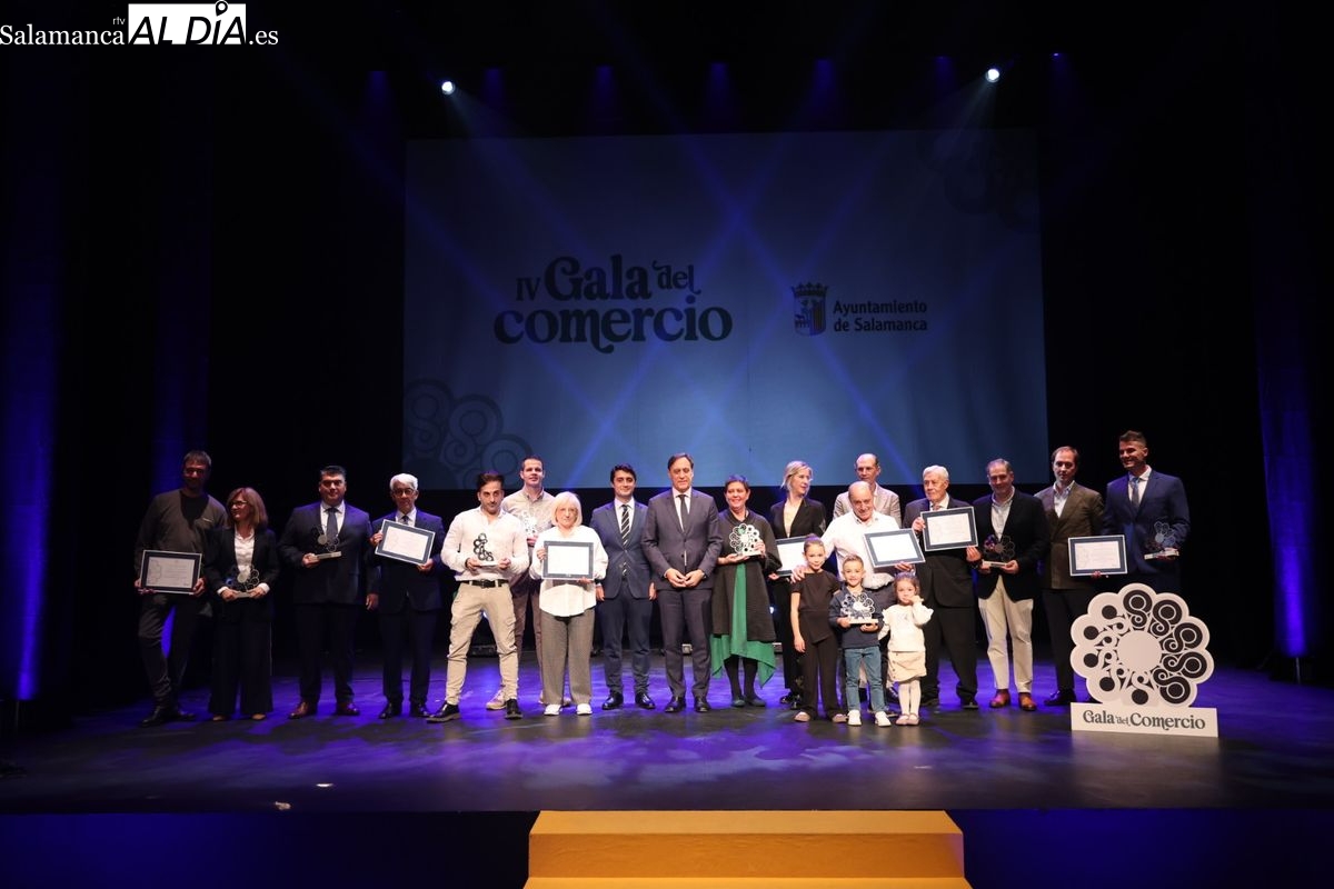 FOTOS | Salamanca premia el esfuerzo y la trayectoria de su comercio local