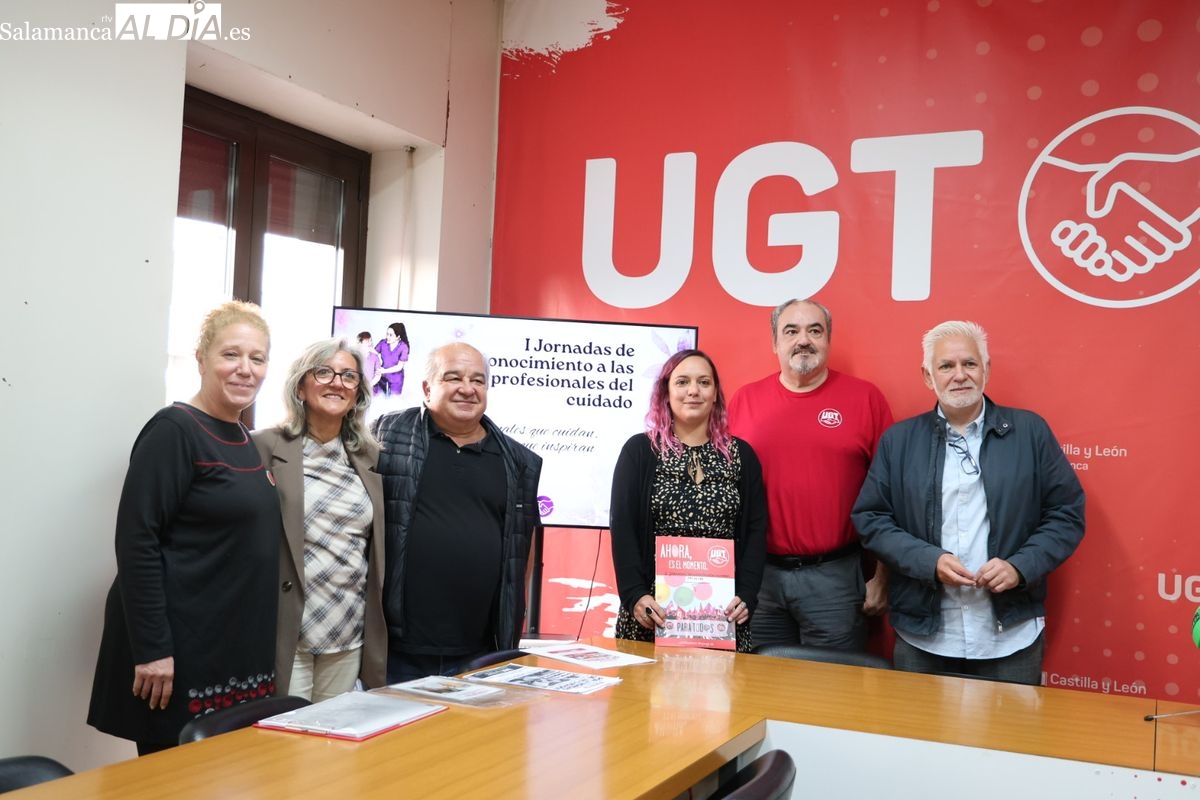 UGT denuncia las condiciones laborales en el sector de la dependencia, con contratos de 300 euros al mes