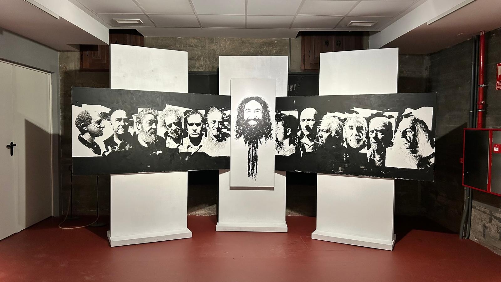 La exposición de pintura de Ángel Luis Iglesias se vuelve oración moderna en el Museo Diocesano