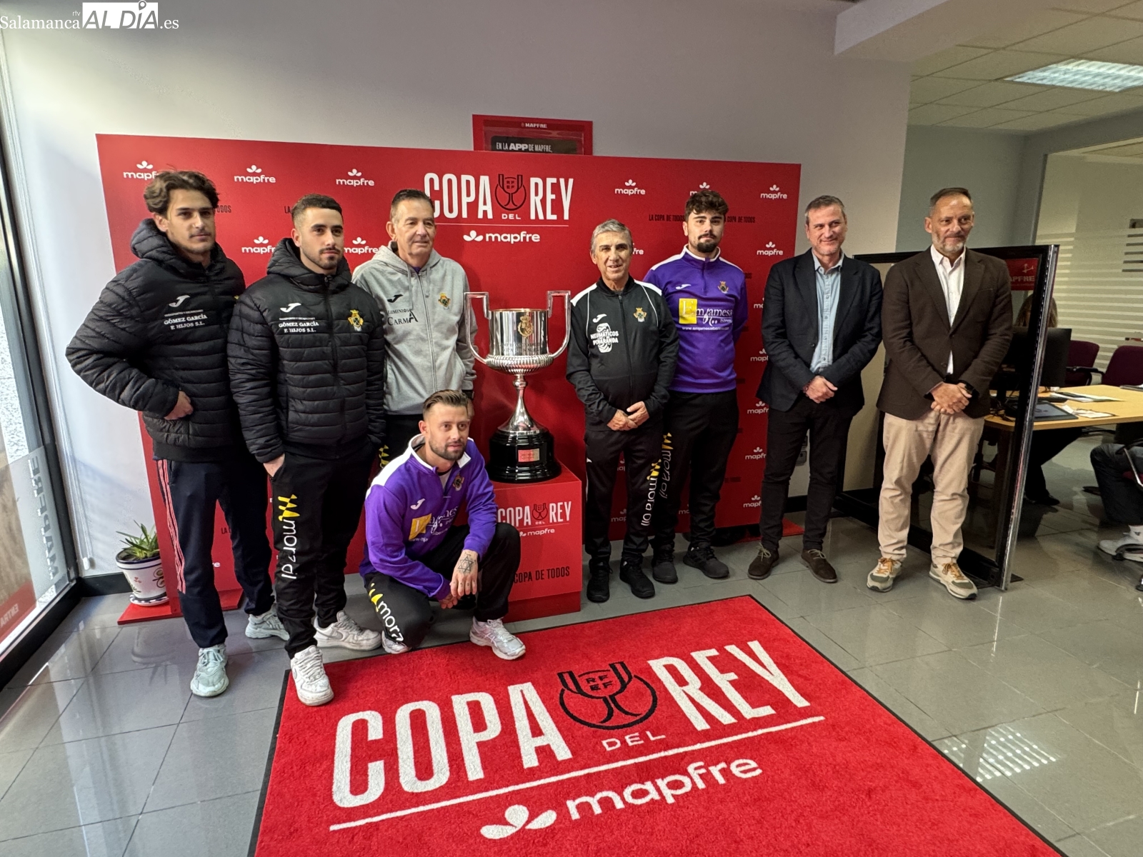FOTOS | La Copa del Rey Mapfre desata la expectación en Peñaranda con una multitud de vecinos y visitantes