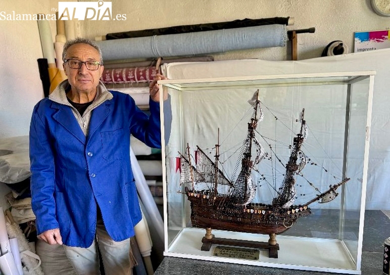 El ‘Modelismo Naval’ de Nacho Plaza llega este jueves al CDS en una llamativa exposición