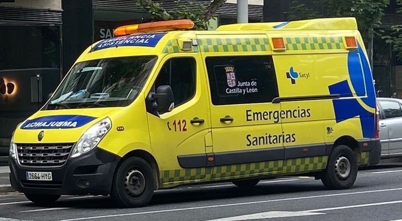 Herido un varón de 45 años tras ser atropellado por un turismo en Salamanca