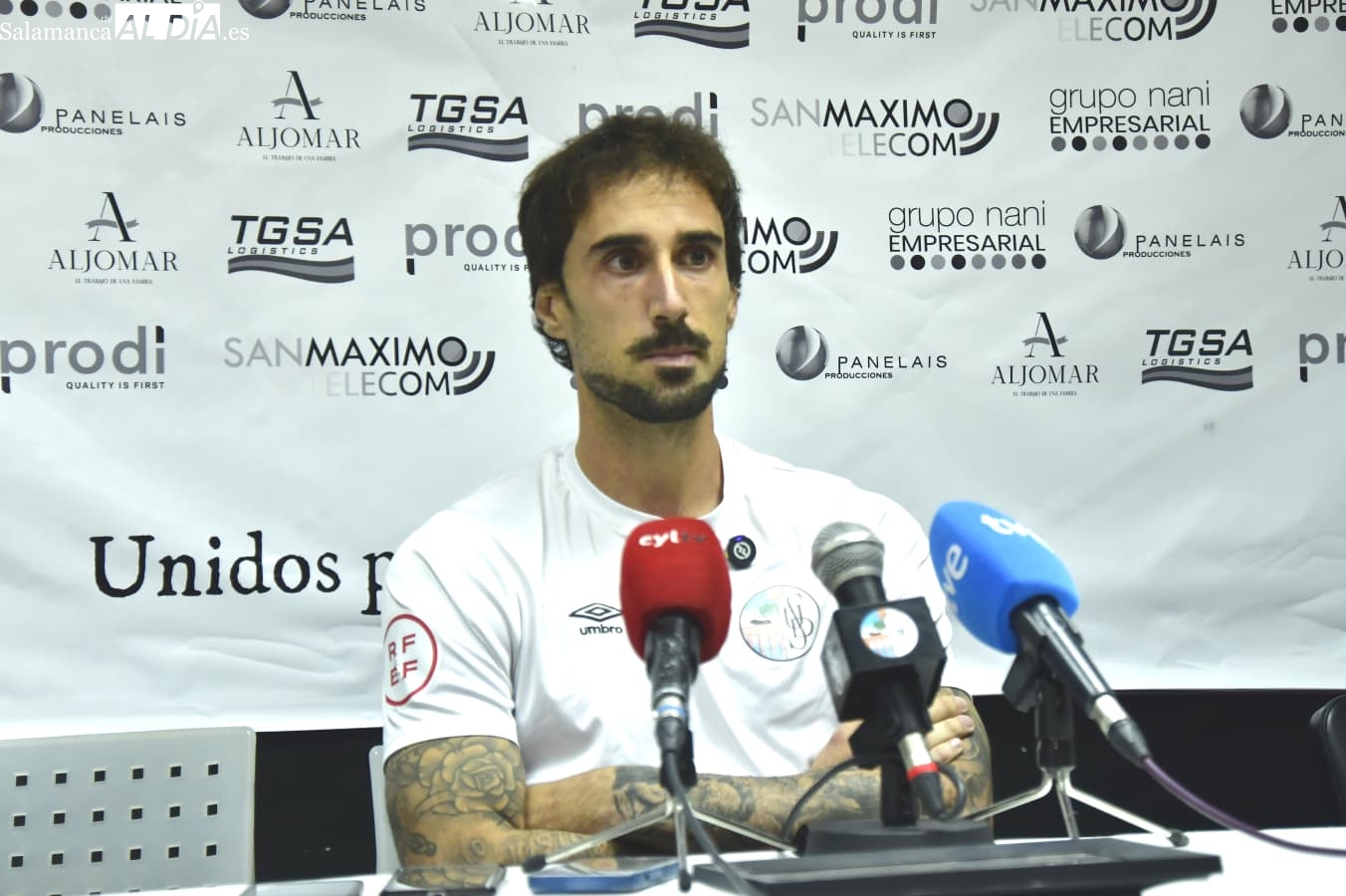 Íñigo Eguaras no se relaja ante el Celta: Vamos a ir a ganar y a pasar de ronda con el Salamanca UDS