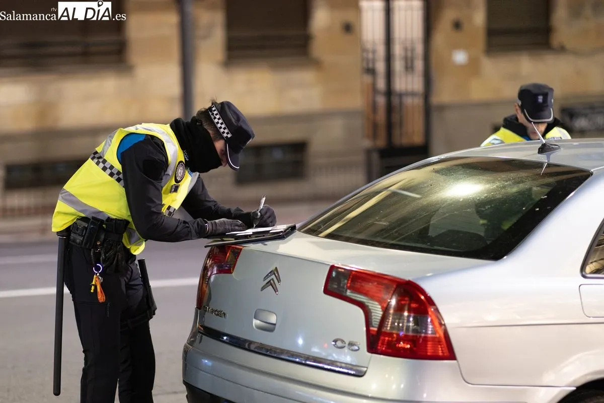 Un motorista herido en la calle Vilar Formoso de Salamanca y sucesos nocturnos