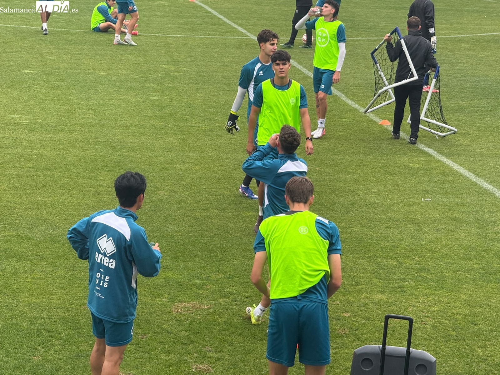 FOTOS | Unionistas tira de la cantera en un entrenamiento sin Pau Ferrer, que apunta a dos semanas de baja, Bernad y Juanma